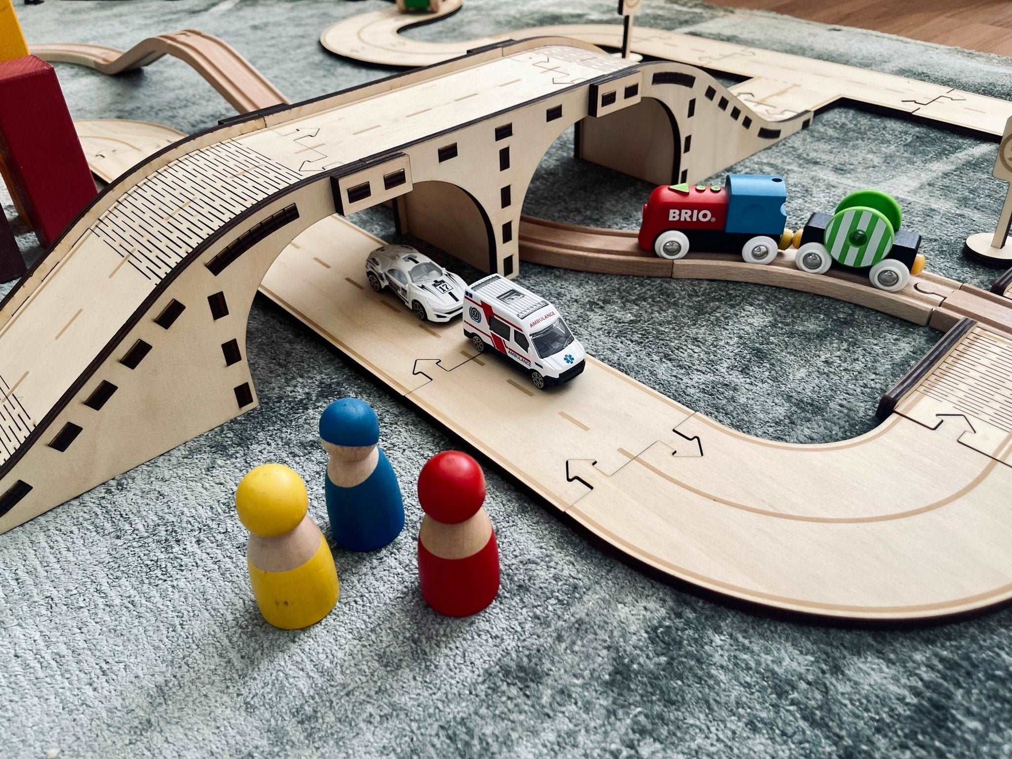 Mega Roads Set 60pc