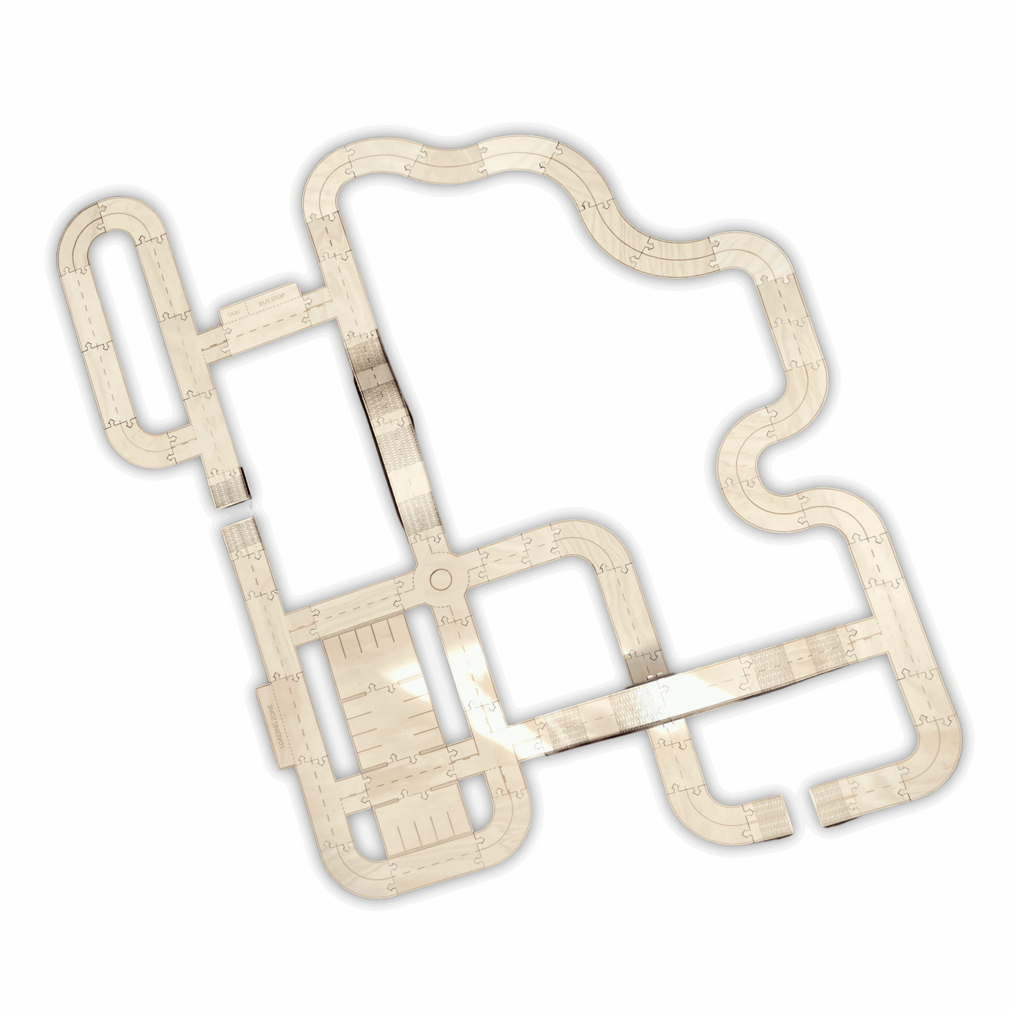 Mega Roads Set 60pc