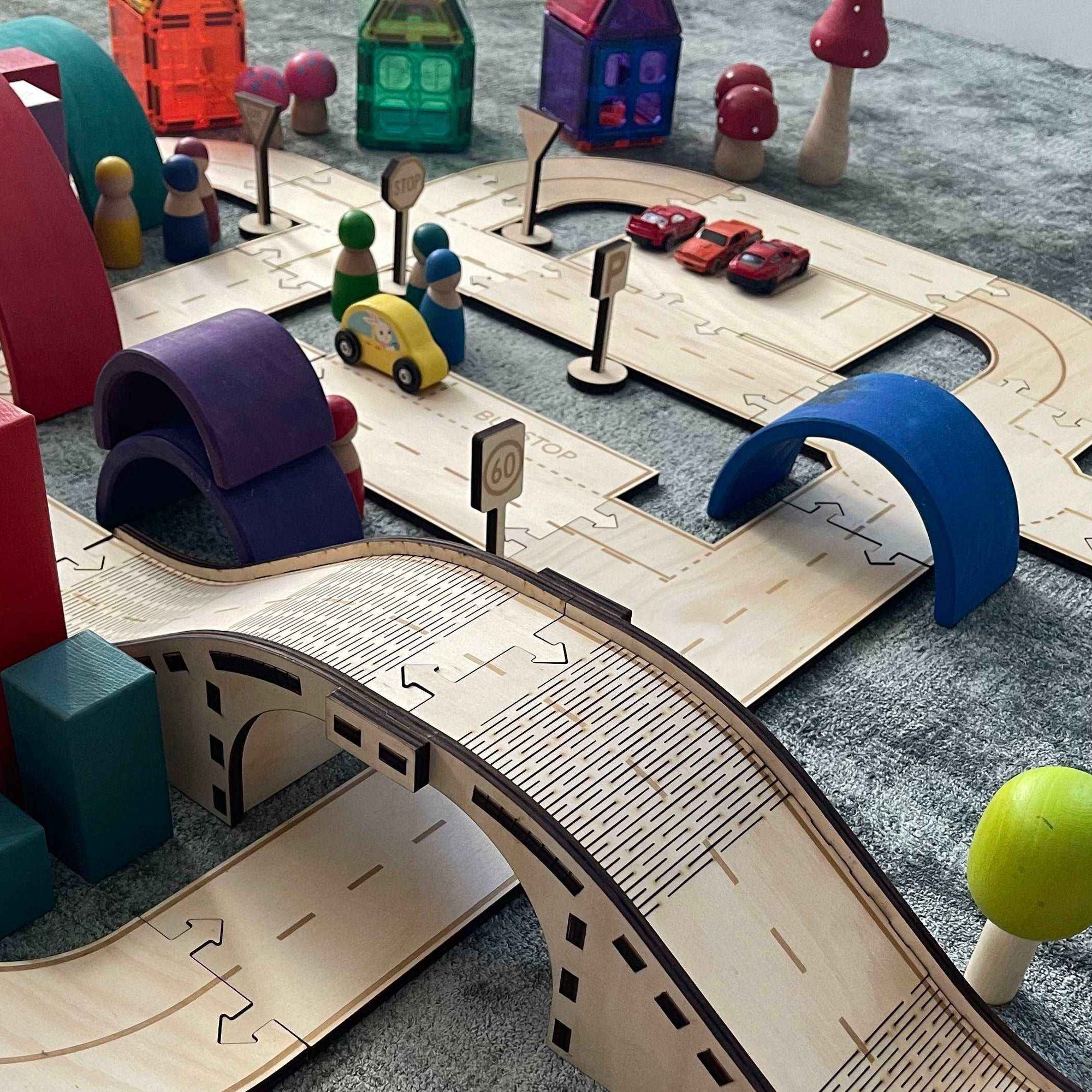 More Than Just Play: How Wooden Road Track Toys Support Australia's Early Learning Outcomes